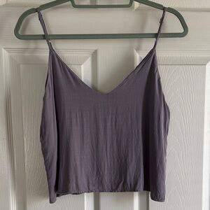 Final Touch Lilac Flowy Camisole S w/Adjustable Straps